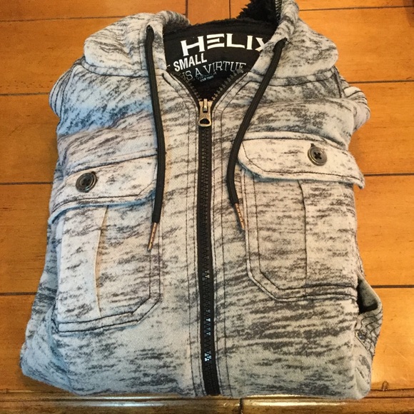 Other - HELIX FLEECE LINED ZIP JACKET